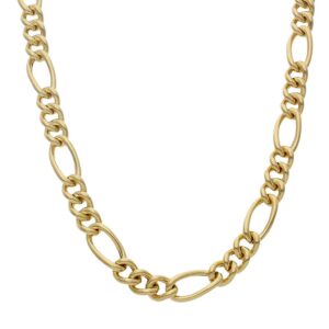 Collar oro 18kl hueco 3x1 - 8.50mm