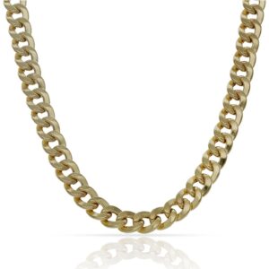 Collar oro 18kl barbado hueco - 6.50mm
