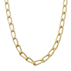 Collar oro 18kl figaro - 7mm