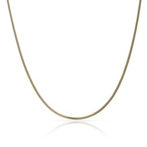 Collar oro 18kl amarillo cola topo