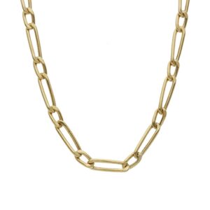 Collar oro 18kl 1x1 - 3mm