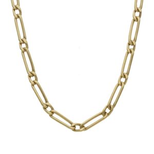 Collar oro 18kl 1x1 - 4mm