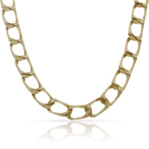 Collar oro 18kl fundido -7mm