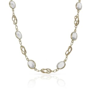 Collar oro 18kl circonitas
