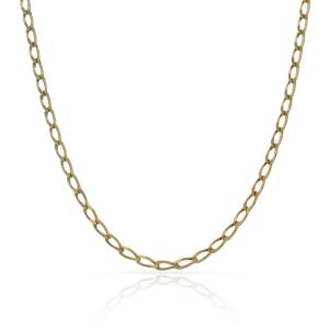 Cadena oro 18kl hueca bilbao - 2mm