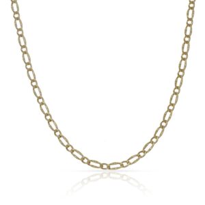 Cadena oro 18kl 1x1 hueca - 2.50mm
