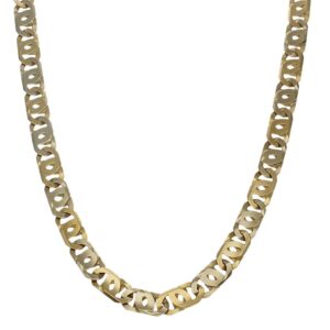 Collar oro 18kl fundido - 8mm