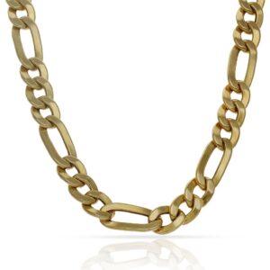 Collar oro 18kl hueco 3x1 - 8mm