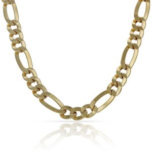 Collar oro 18kl 3x1 hueco - 7mm