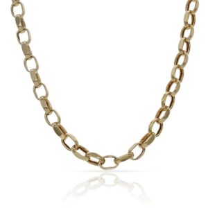 Collar oro 18kl rolot hueco - 4.50mm