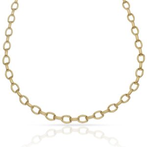 Collar oro 18kl troquelado