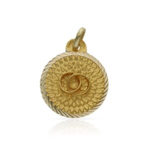 Disco oro 18kl alianzas - 18mm