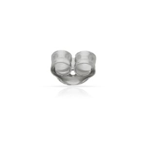 Presion mediana oro blanco 18kl - 6mm