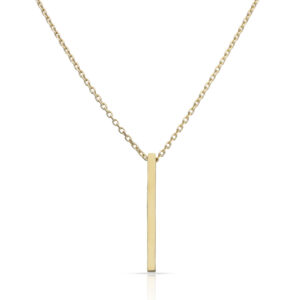 Gargantilla oro 18kl barra