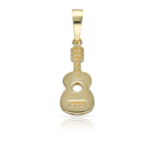 Colgante oro 18kl guitarra española
