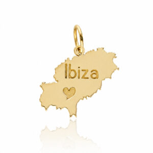 Colgante oro 18kl isla ibiza