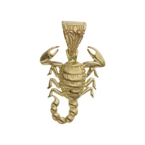 Colgante oro 18kl escorpion - 32x38mm