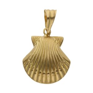 Colgante oro 18kl concha mediana