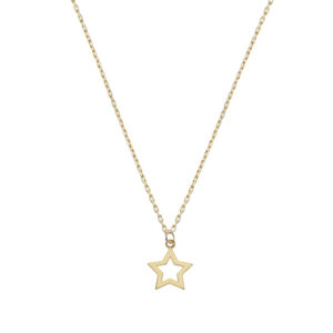 Gargantilla oro 18kl estrella