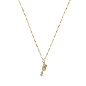 Gargantilla oro 18kl peine