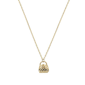 Gargantilla oro 18kl bolso