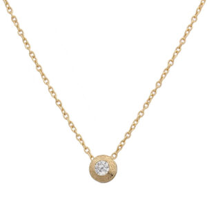 Gargantilla oro 18kl chaton - 5mm