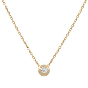 Gargantilla oro 18kl chaton - 5mm