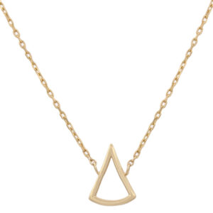 Gargantilla oro 18kl triangulo