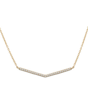 Gargantilla oro 18kl circonitas