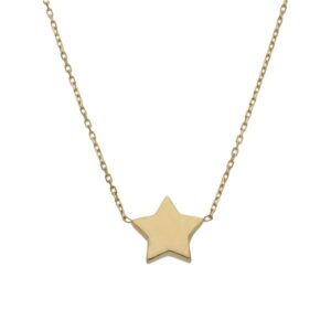 Gargantilla oro 18kl estrella