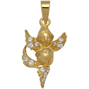 Colgante oro 18kl horoscopo geminis