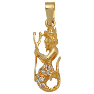 Colgante oro 18kl horoscopo acuario