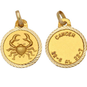 Horoscopo oro 18kl - 20mm
