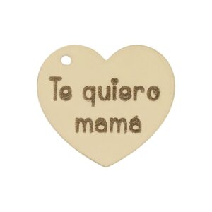 Mi historia - abalorio oro 18kl corazon