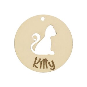 Mi historia - abalorio oro 18kl gato