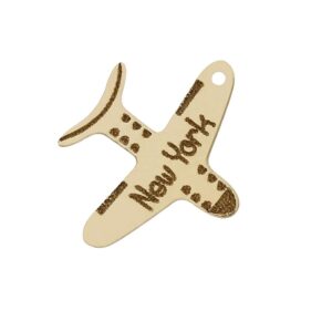 Mi historia - abalorio oro 18kl avion
