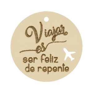 Mi historia - abalorio oro 18kl viajar