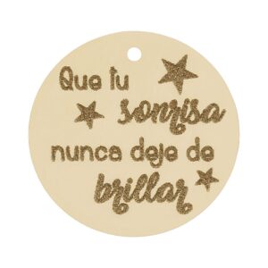 Mi historia - abalorio oro 18kl sonrisa