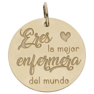 Mi historia - abalorio oro 18kl enfermera
