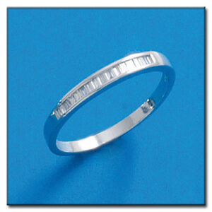Sortija oro blanco 18kl diamantes
