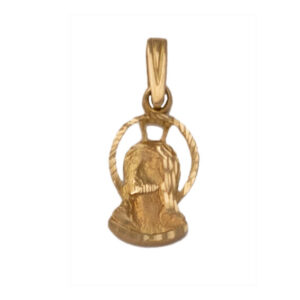 Colgante oro 18kl cristo - 12x20mm
