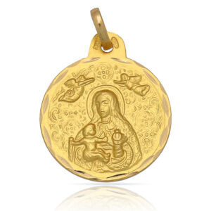 Medalla oro 18kl v. de cinta- 17mm