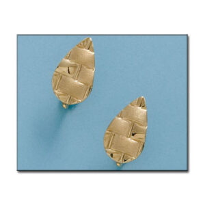 Pendientes oro 18kl lagrima