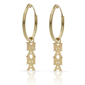 Aros oro 18kl - mama