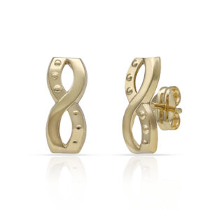 Pendientes oro 18kl infinitos