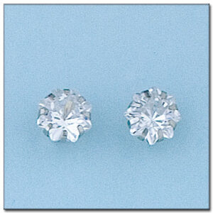 Pendientes oro blanco 18kl