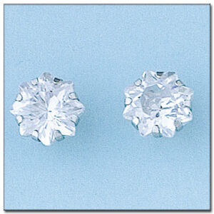 Pendientes oro blanco 18kl