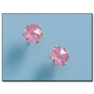 Pendientes oro 18kl - 7mm