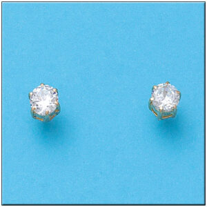 Pendientes oro 18kl circonitas