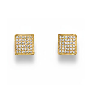 Pendientes oro 18kl circonitas